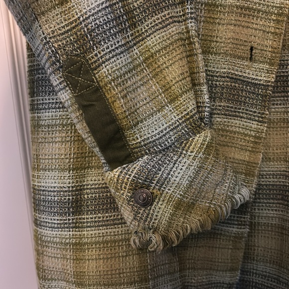 Free People Anneli Plaid Shirt Jacket - Picture 6 of 6